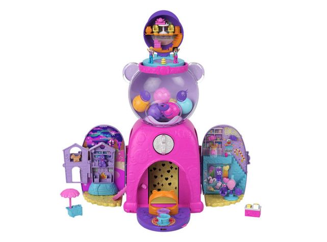 POLLY POCKET COMPACTO DE MAQUINA DE DULCES DE OSITO-1