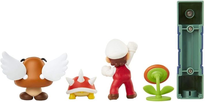 Nintendo Lava Castle Diorama Set Con Accesorios Super Mario-3