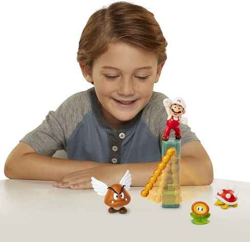 Nintendo Lava Castle Diorama Set Con Accesorios Super Mario-6