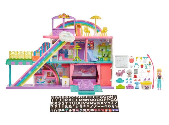 POLLY POCKET CENTRO COMERCIAL DE DULCES SORPRESAS-0