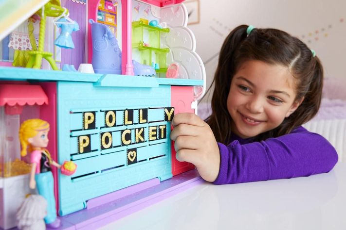 POLLY POCKET CENTRO COMERCIAL DE DULCES SORPRESAS-3