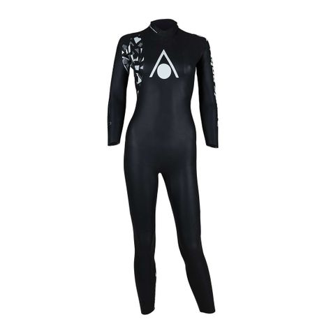 Traje De Agua Natacion Pursuit V3 Mujer Negro/bco talla L-1