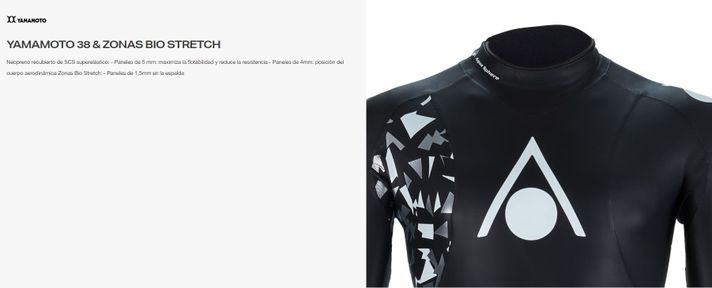 Traje De Agua Natacion Pursuit V3 Mujer Negro/bco talla L-5