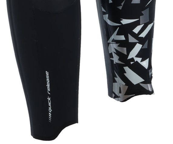 Traje De Agua Natacion Pursuit V3 Mujer Negro/bco talla L-6