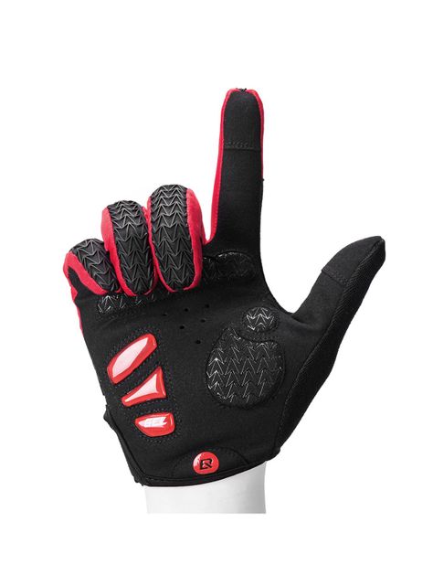 Guante Largo Bicicleta S169-1br Negro/rojo Rockbros-4