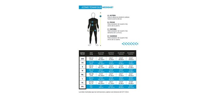 Traje De Agua Natacion Phantom V3 Hombre Negro/oro-9