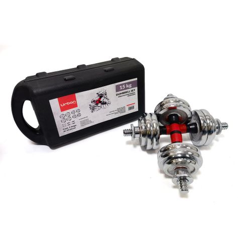 Set Mancuernas Cromadas 15 kg Urban Fit-0