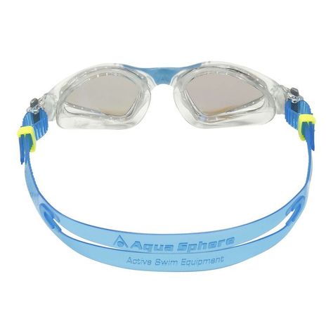 Lente De Natación Kayenne Active Trans/turq Espejado Azul-4