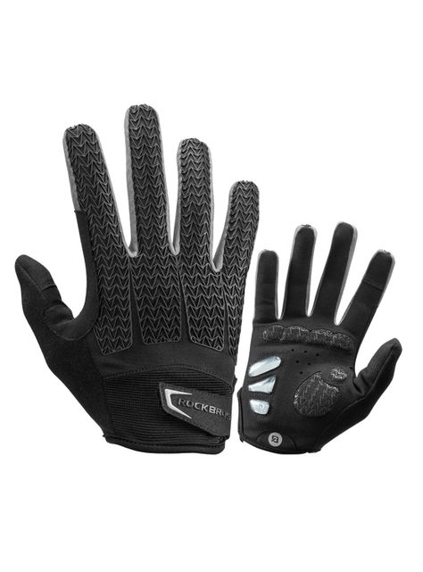 Guante largo bicicleta negro/gris S1691BGR Rockbros-0