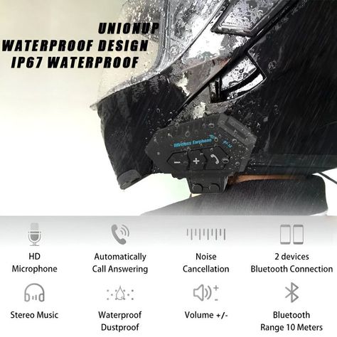 Audifonos  Intercomunicadores Bluetooth Lau-8
