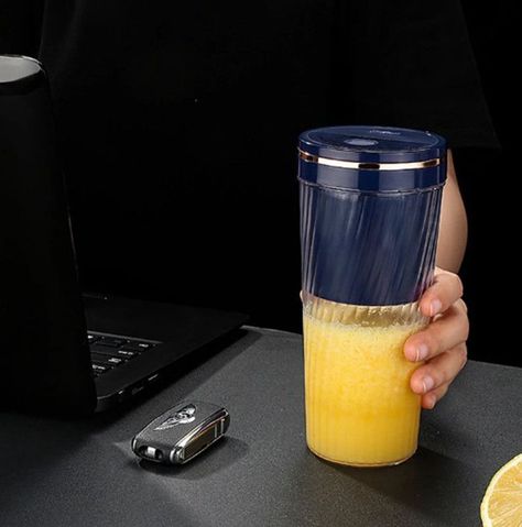 Batidor  Vaso 300ml Procesadora Portátil USB Recargable Lau-2
