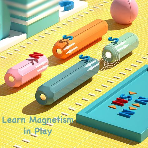 Bloques Construcción Magnéticos Ligero Juegos Luces Jhn-5