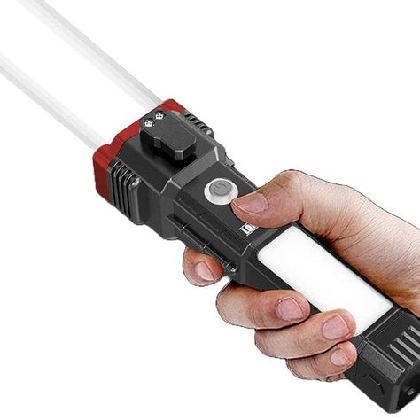 Linterna Led Tactica Recargable Multifuncional Lau-2