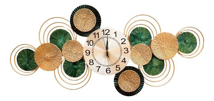 Reloj Pared Moderno Silencioso Decorativo Grande Jhn-0