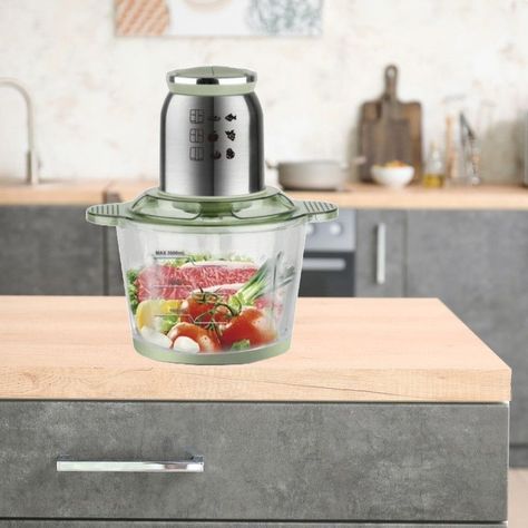 Procesador Alimento 3L Triturar Picar Carne Cocina Hogar Lau-7