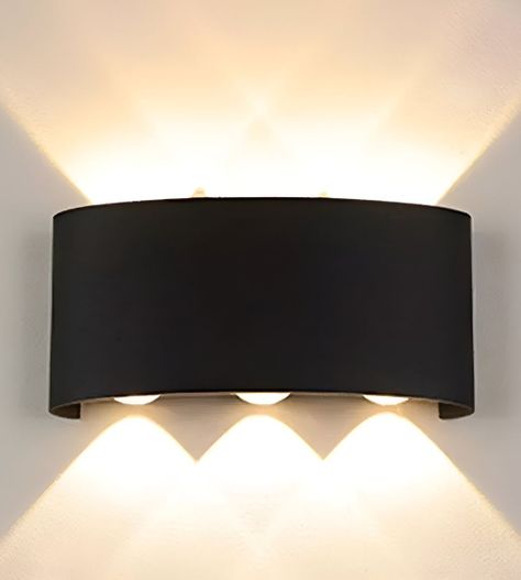 Aplique Pared LED 6w Luz Cálida Decoración Hogar Jhn-9