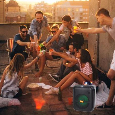 Altavoz Portátil Sonido Potente Diseño Resistente Jhn-1