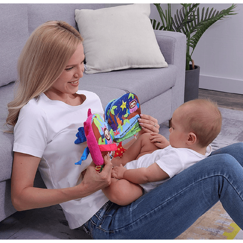 Juguetes Libros Tela Interactivos Aprendizaje Bebes Lau-5