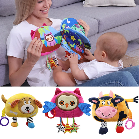 Juguetes Libros Tela Interactivos Aprendizaje Bebes Lau-6