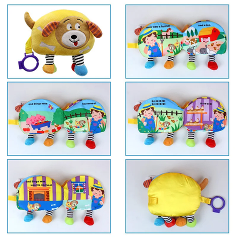 Juguetes Libros Tela Interactivos Aprendizaje Bebes Lau-7