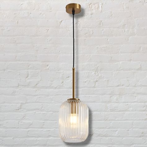 LÁMPARA COLGANTE Moderna Ajustable Cristal Techo Ondulación-1
