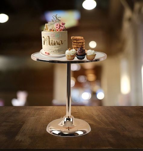 Soporte Redondo Postres Mesa Exhibicion Dulces Frutas Lau-6