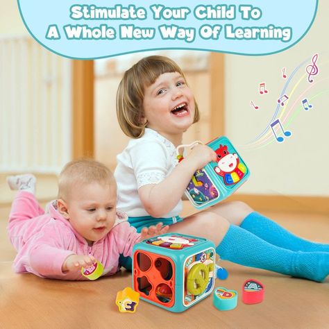 Juguete Cubo Estimulacion Musical Educativo Niños Bebes Lau-2