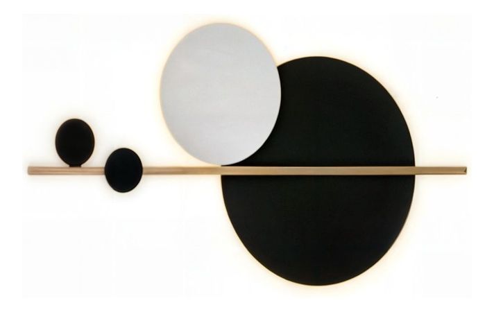 Aplique Pared Decorativo Circulares LED Interiores Jhn-0