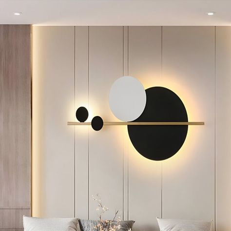 Aplique Pared Decorativo Circulares LED Interiores Jhn-6