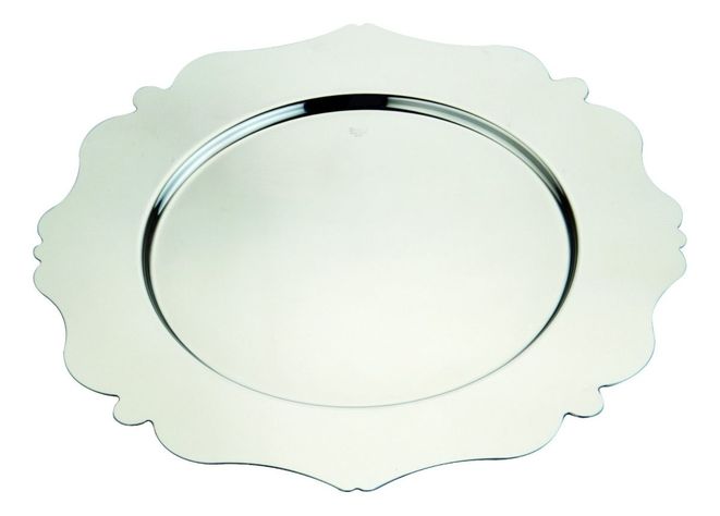 Set de 3 Plato Base Decorativo 33cm Eventos Mesa Jhn-0