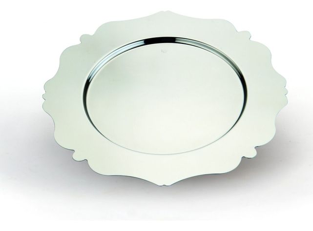 Set de 3 Plato Base Decorativo 33cm Eventos Mesa Jhn-1