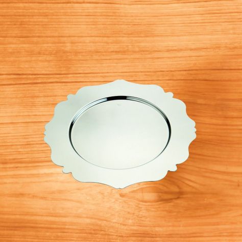 Set de 3 Plato Base Decorativo 33cm Eventos Mesa Jhn-3