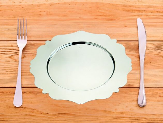 Set de 3 Plato Base Decorativo 33cm Eventos Mesa Jhn-4