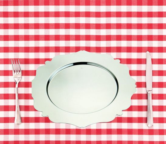 Set de 3 Plato Base Decorativo 33cm Eventos Mesa Jhn-8