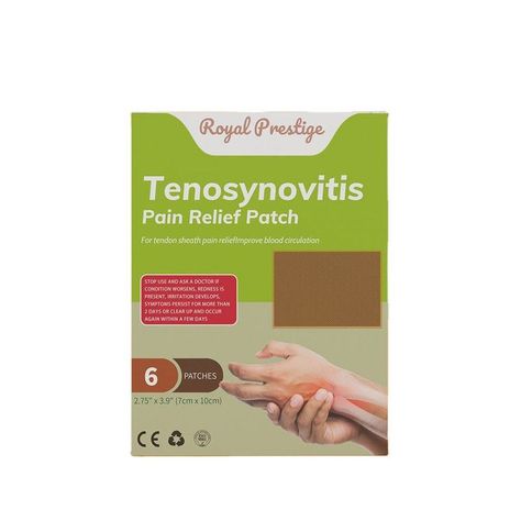 Set 8 Cajas Parches Tenosynovitis Articulacion Dolor Lau-0