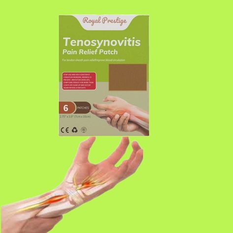 Set 8 Cajas Parches Tenosynovitis Articulacion Dolor Lau-4