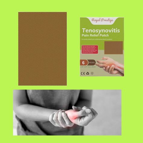 Set 8 Cajas Parches Tenosynovitis Articulacion Dolor Lau-5