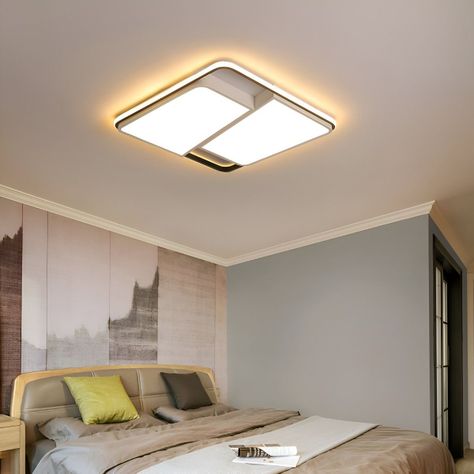 LÁMPARA DE TECHO LED Acrílica Ultrafina Montaje Empotrado-4