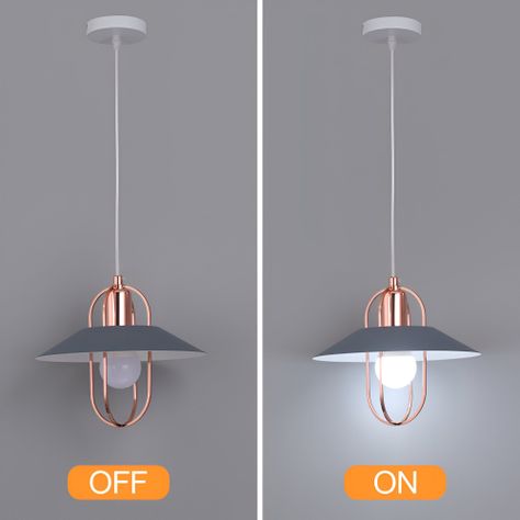 LÁMPARA COLGANTE Estilo Minimalista Moderno Techo Alto-4