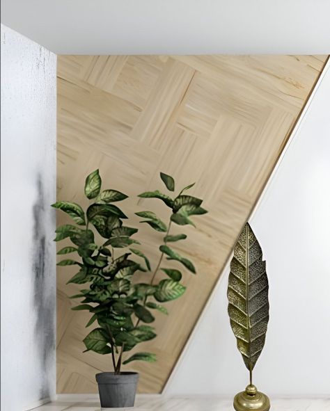 Escultura Pluma Hoja Minimalista Metal Moderno 114cm Jhn-6