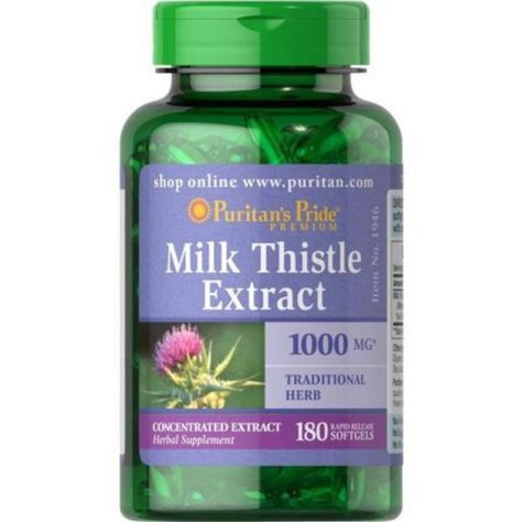 Puritans Pride Milk Thistle  180 caps-0
