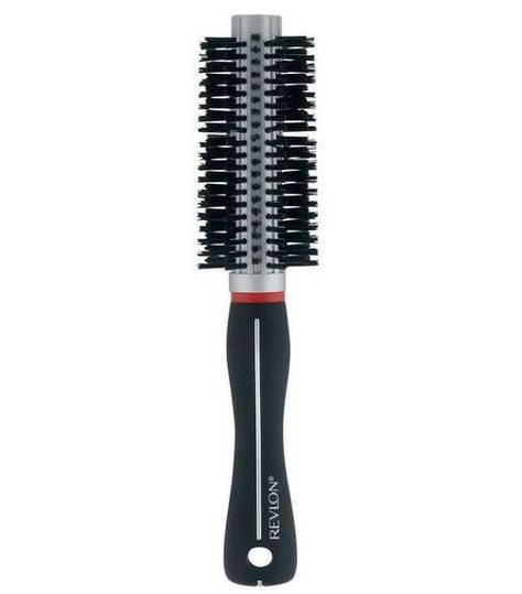 Cepillo Revlon Redondo Control Firzz Negro Gris-0