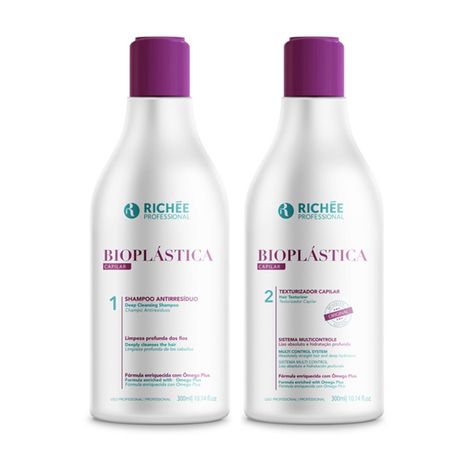 Alisado Bioplástica 2x300ml Richée Professional -0