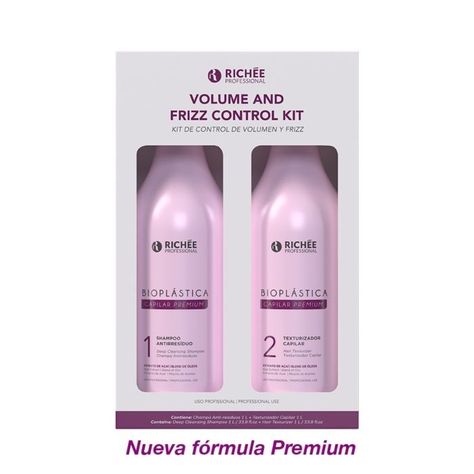 Alisado Bioplástica 2x300ml Richée Professional -1