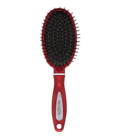 Cepillo Revlon Masajeador Ovalado Rojo-2