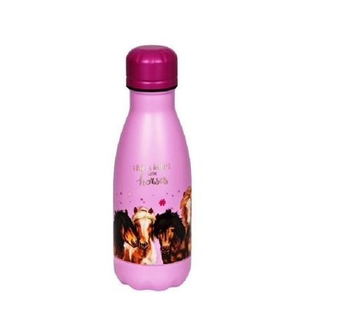 Botella de acero inoxidable 0.4l para los Amigos de los Caballos -0