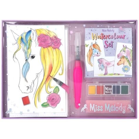 Miss Melody set de acuarelas-0