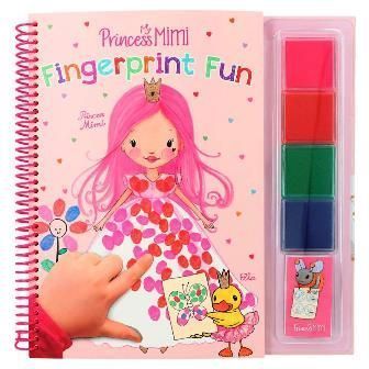 Pinta con los dedos de Princesa Mimi -0