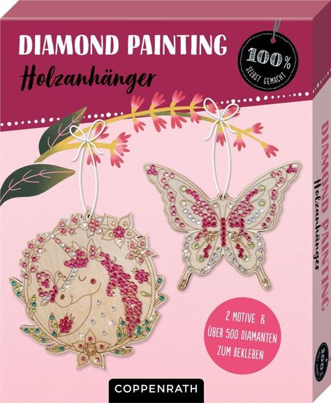 Diamond Painting Colgante de madera-1