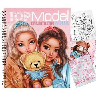 Libro de colorear TEAM TEDDY TOPModel -0